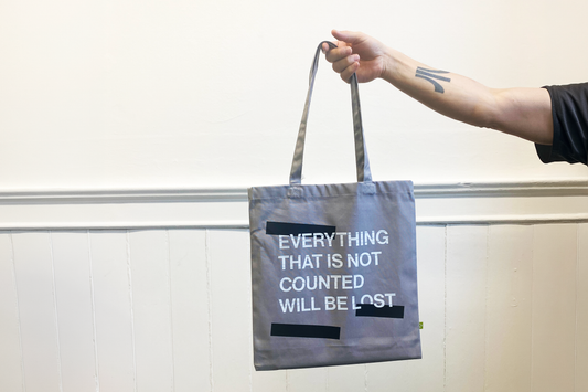Batch No. 2: The EVERYTHING THAT IS NOT COUNTED Canvas Bag