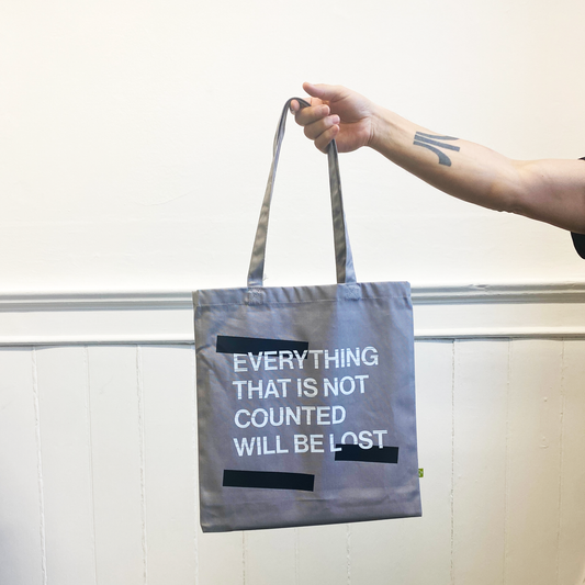 The EVERYTHING THAT IS NOT COUNTED Canvas Bag (Batch No.2)